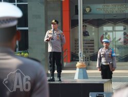 Pimpin Apel Pagi, Kapolres Gresik Tekankan Sinergitas TNI Polri Hadapi Pemilu Tahun 2024