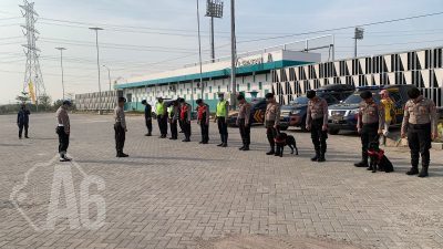 Giat PAM Pengamanan Latihan Tim World Cup U -17 Di GBT