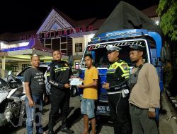 Polres Situbondo Berikan Sangsi Tegas Sopir Ugal – ugalan, Videonya Viral di Medsos