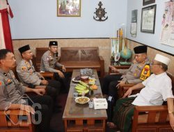 Sinergitas Wujudkan Pemilu Damai Kapolres Tulungagung Silaturahmi ke Ketua MUI