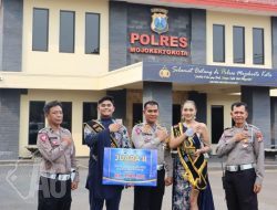 Duta Lalulintas Polres Mojokerto Kota Raih Juara Dua Tingkat Polda Jatim