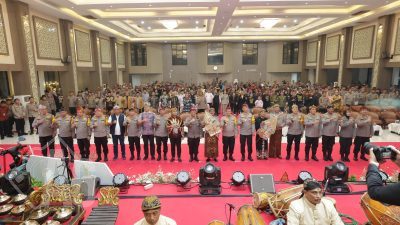 Polres Tulungagung Gelar Karya Bakti Antisipasi Banjir