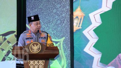 Polres Gresik Gelar Istighosah dan Doa Bersama Dalam Rangka Pengamanan Pemilu 2024