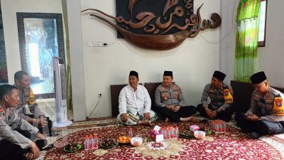 Kapolres Gresik Silaturahmi ke Ketua PCNU, Minta Doa dan Dukungan Pengamanan Pemilu 2024