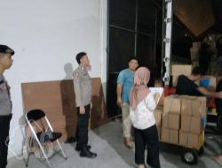Polres Gresik Secara Masif Pastikan Keamanan Logistik Pemilu 2024