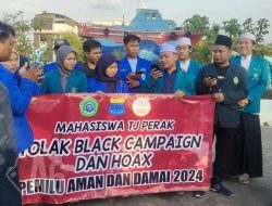 Himpunan Mahasiswa Tanjung Perak Deklarasikan Tolak Black Campaign dan Hoax