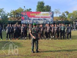 Olahraga Bersama Anggota Kodim 0817 Gresik, Jaga Kesehatan dan Kondisi Fisik Prima