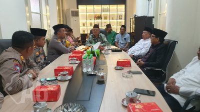 Cooling System, Kapolres Pelabuhan Tanjung Perak Kunjungi PCNU Kota Surabaya