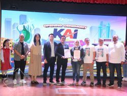 Edukasi Perkeretaapian, KAI Hadirkan Pengalaman Travelling by Train Bagi Anak Kidzania Surabaya