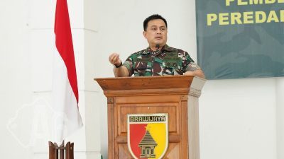 Prajurit dan PNS Korem 084/BJ Mengikuti Sosialisasi Bahaya Narkoba Dalam Rangka P4GN
