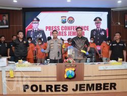 Operasi Sikat Semeru Berhasil Ungkap Sejumlah Kasus, Kapolres Jember: Terimakasih ke Masyarakat