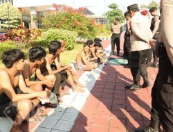 Polres Gresik Ringkus Geng Motor Usai Lakukan Aksi Penculikan dan Penganiayaan