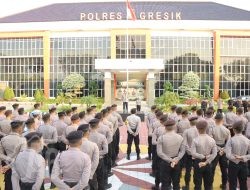Polres Gresik Bersinergi dengan TNI untuk Amankan Pengesahan Warga Baru PSHT