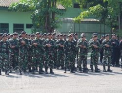Danrem 084/Bhaskara Jaya Memimpin Apel Gelar Pasukan Pam VVIP Rencana Kunjungan Presiden RI