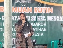 Pertemuan Rutin Muslimat Fatayat NU Se Kecamatan Menganti Kabupaten Gresik