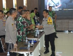 Polres Gresik Gelar Rakor Eksternal Ops Mantap Praja Semeru 2024