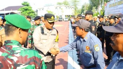 Polres Gresik Gelar Pasukan Operasi Mantap Praja Semeru 2024