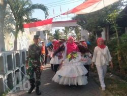 Babinsa Amankan Jalan Sehat dan Pentas Seni di Wilayah