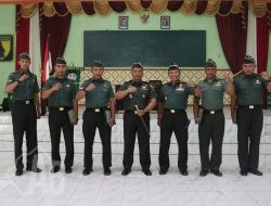 Dandim 0829/Bangkalan Pimpin Acara Korps Raport Pindah Satuan