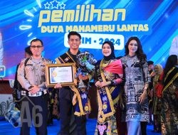 Fran Niko Azara Duta Lalulintas Polres Gresik Raih Juara 2 Pemilihan Duta Mahameru Lalulintas 2024 Polda Jatim