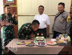 Koramil 0830/06 Benowo Diserbu Tiga Pilar Dua Kecamatan