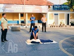 Satlantas Polres Gresik dan Rumah Sakit Petrokimia Gresik Gelar Pelatihan PPGD