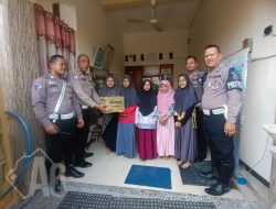 Satlantas Polres Gresik Berbagi Kebahagiaan di Yayasan Fadhillah, Perpaduan Kasih Sayang dan Pendidikan Lalu Lintas