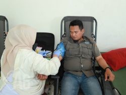 Aksi Kemanusiaan Polres Gresik Gelar Donor Darah Semarakkan HUT ke-73 Humas Polri