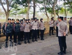 Giat Pengamanan Rangkaian Puncak Peringatan Hari Santri Nasional 2024 di Wilayah Hukum Polsek Pakal