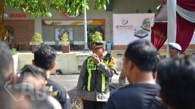 Polres Gresik Gelar Pengamanan Debat Publik Pilbup 2024 di Kabupaten Gresik