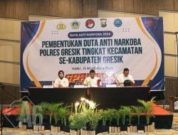 Satreskoba Polres Gresik Bersama BNN bentuk Duta Anti Narkoba Kuatkan Pertahanan Anak Muda dari Bahaya Narkoba