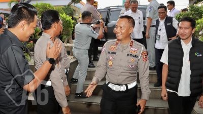 Persiapan Nataru 2024, Kakorlantas Polri Tinjau Jalur Merak Hingga Ketapang