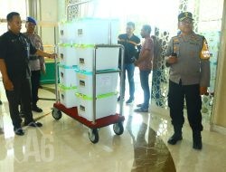 Polres Gresik Gelar Pengamanan Rapat Pleno Terbuka Rekapitulasi Hasil Penghitungan Perolehan Suara Pilkada 2024