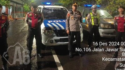 Patroli Kota Presisi dan Blue Light Polsek Pakal Antisipasi Kejahatan Malam