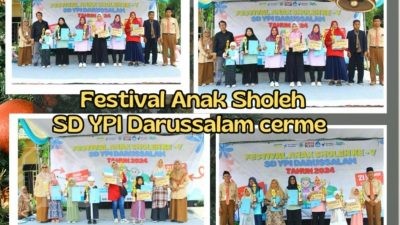 Festival Anak Sholeh Ke -5 SD YPI Darussalam Cerme Siap Cetak Generasi Emas 2045