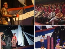 IKAMI Sulsel Cabang Surabaya Sukses Tampilkan Pagelaran Teater Passompe II Episode Annyorong Lopi