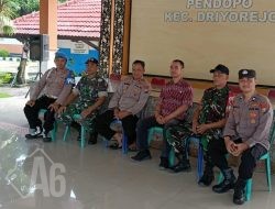 Polsek Driyorejo Pastikan Pengamanan Malam Tahun Baru 2025 Berjalan Aman dan Kondusif