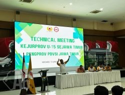 PBVSI Jatim Gelar Kejurprov Bola Voli Antar Club U 15 di GOR Delta Sidoarjo