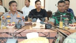 Kapolres Gresik AKBP Rovan Silaturahmi Bersama Forkopimda Jaga Kamtibmas di Kabupaten Gresik