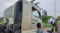 Tingkatkan Keselamatan di Jalan Raya, Satlantas Polres Gresik Tindak Tegas Truk Langgar Jam Operasional