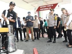 Pastikan Kualitas BBM, Polres Gresik dan UPT Metrologi Gelar Sidak di sejumlah SPBU