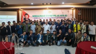 Di Depan Puluhan Mahasiswa, LaNyalla Ajak kembali ke Pancasila, agar Indonesia Terang