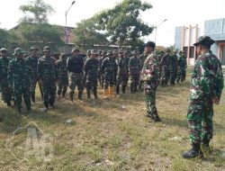 Apel Pra TMMD Ke 124 dan Bagi Tugas Anggota Kodim 0817/Gresik