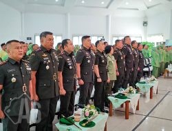 Komandan Kodim 0817/Gresik Hadiri Syukuran HUT ke-79 Persit Kartika Chandra Kirana di Surabaya