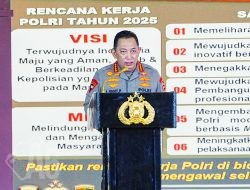 Tutup Rakernis SSDM dan Slog, Kapolri Komitmen Dukung Program Pemerintah