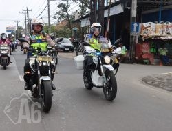 Gunakan Sepeda Motor, Kapolres Semarang Laksanakan Patroli Dialogis Cegah Aksi Premanisme