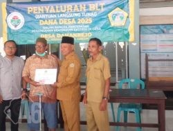 Pembagian BLT DD Bentuk Komitmen Pemerintah Desa Dahanrejo Dalam Mendukung Pemulihan Ekonomi Masyarakat