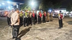 Giat Polsek Pakal Laksanakan Apel Pengamanan dan Penyekatan Warga Baru PSHT Cabang Lamongan