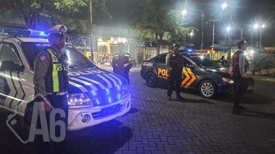 Patroli Kota Blue Light Polsek Pakal Polrestabes Surabaya