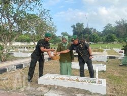 Ziarah Rombongan Peringatan ke-59 HUT Korem 084/BJ Tahun 2025 di TMP Bangkalan